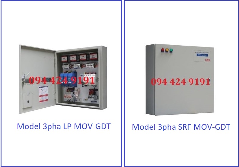 Tủ 03 pha SRF và LP công nghệ MOV-GDT